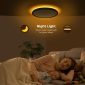 Adjustable Dimmable LED Ceiling Light for Versatile Spaces black night light