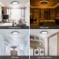 Adjustable Dimmable LED Ceiling Light for Versatile Spaces black spaces