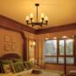 Clear Glass Shade Industrial Chandelier 2