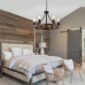 Farmhouse Chandelier Faux Wood Pendant Design 5