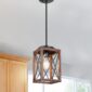 Farmhouse Pendant Light Rustic Kitchen Design