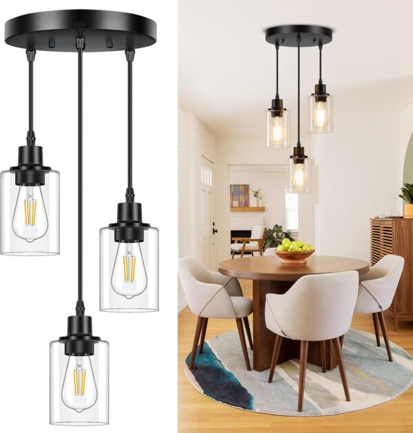 Pendant Light Fixtures Modern Glass Shade