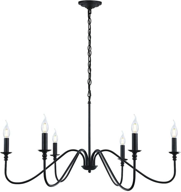 Rustic Industrial Chandelier Vintage Iron Design