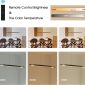 Sleek Bar Hanging Light Walnut Color Finish mode